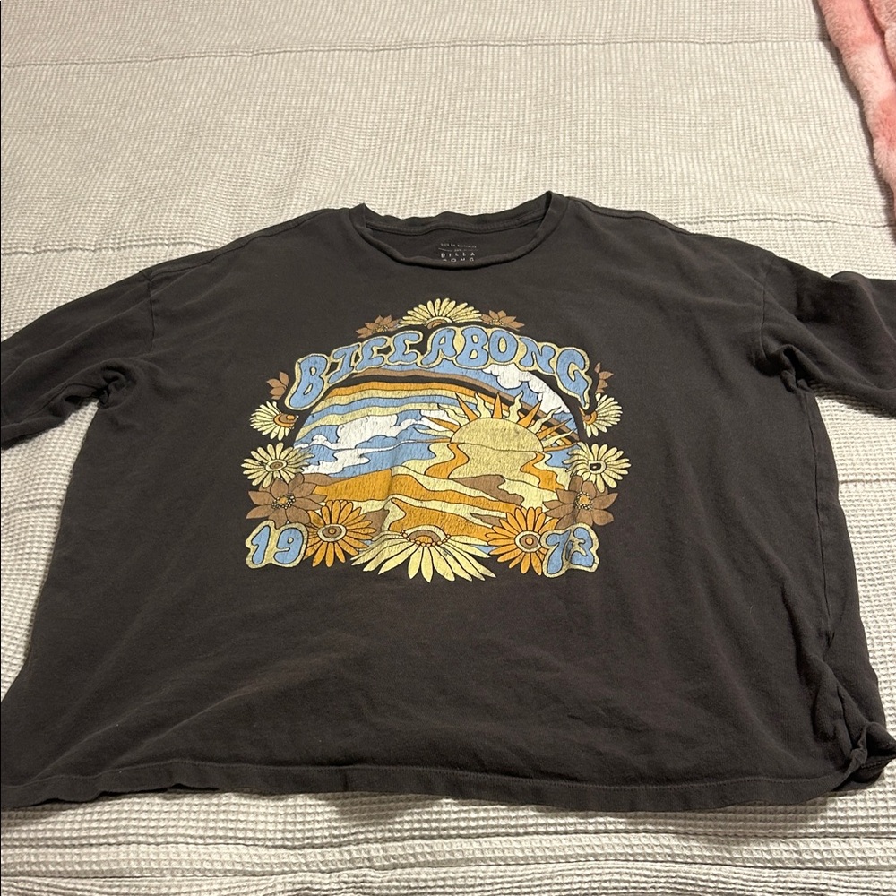 Billabong Charcoal Graphic short Sleeve Tee